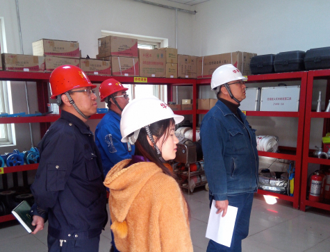 中衛(wèi)市化學品安全協(xié)會對寧夏華御應急能力建設情況進行評估